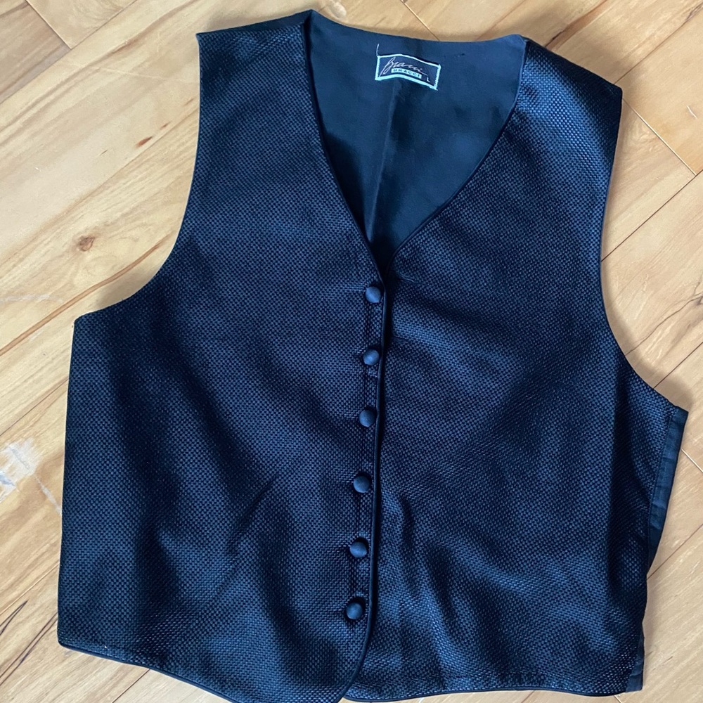 Bracci men’s suit vest sz L